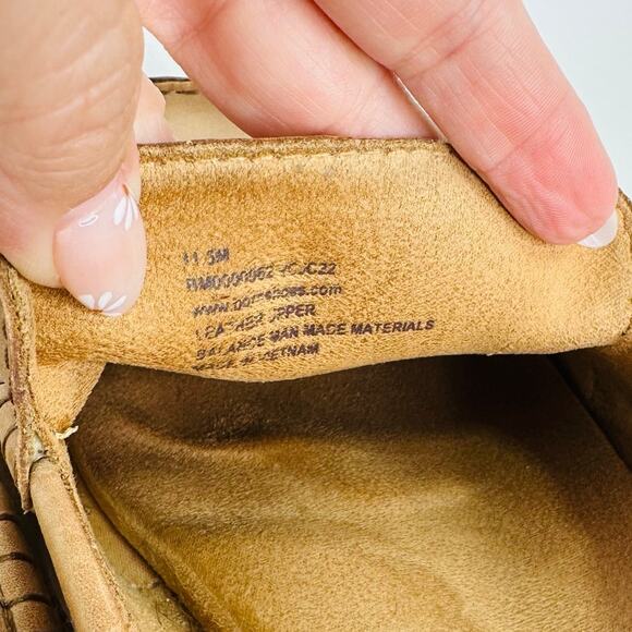 Børn Allan Loafer Cuoio Brown Tan Leather Slip On Comfort Shoes 11.5 - Picture 7 of 8